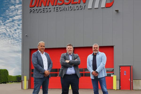 Dinnissen Process Technology opens new branch in the United Kingdom